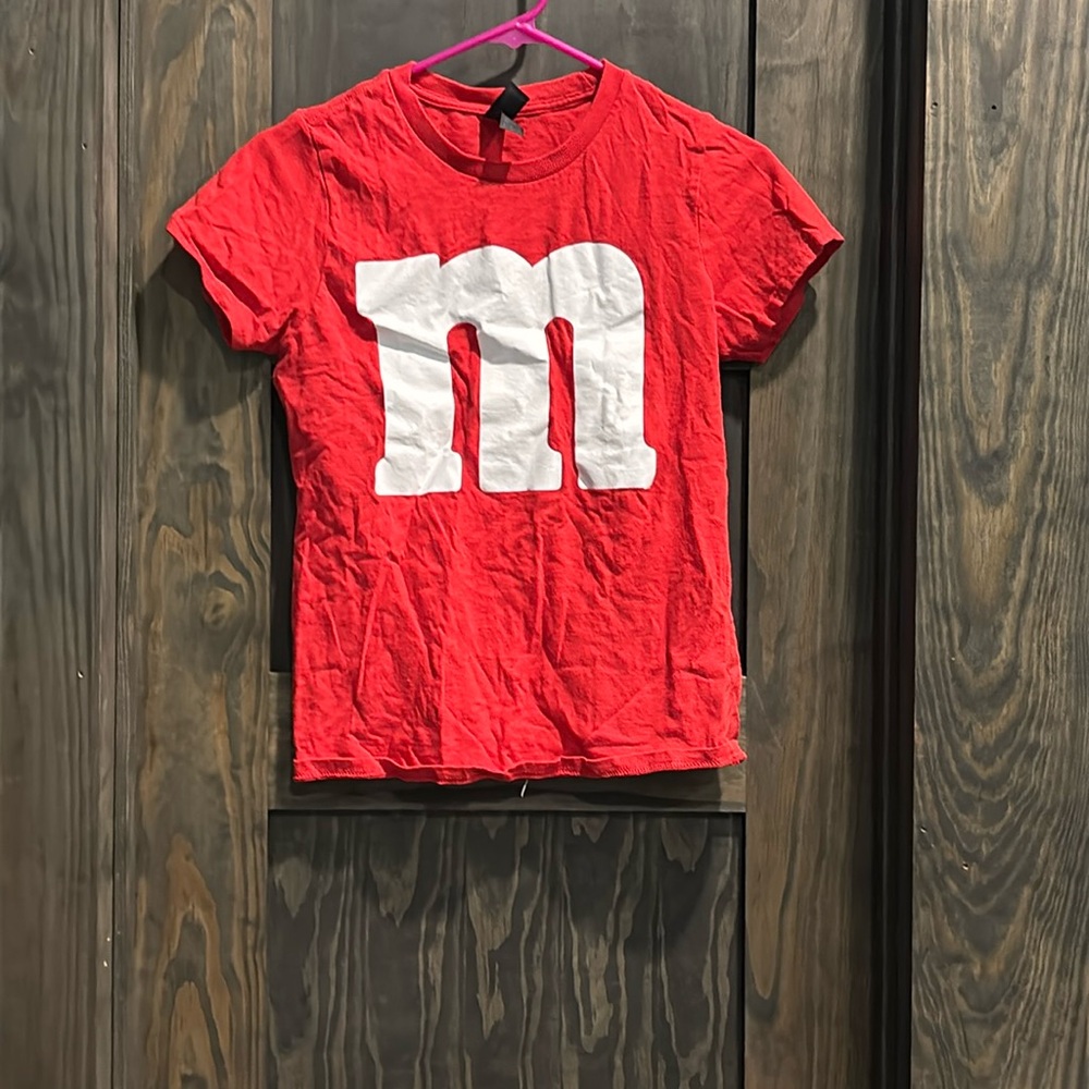 Gildan Red Kids Tee with White 'M' Logo